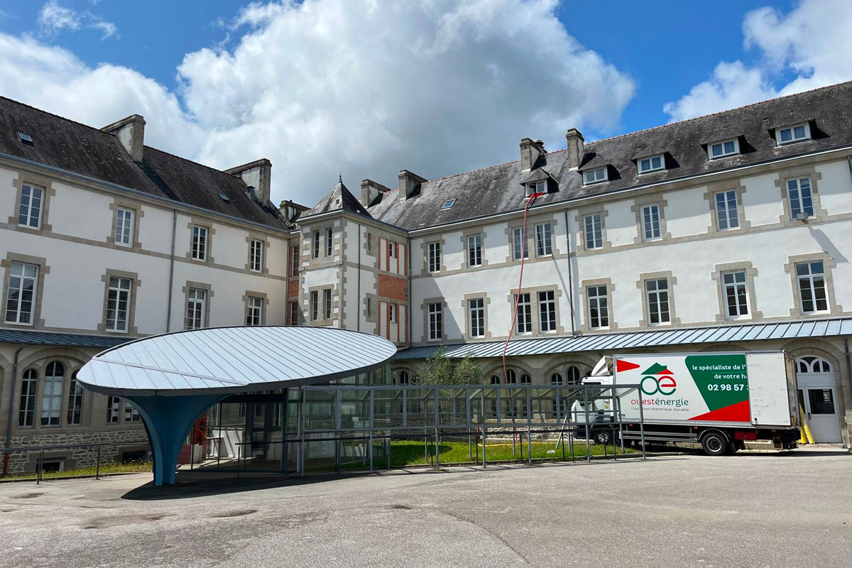 Projet Isolation Au Coll ge Et Lyc e Le Lik s Quimper Avec Ouest 